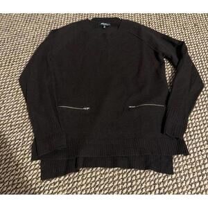Saks Fifth Avenue 100% Cashmere Brown Sweater Womens M